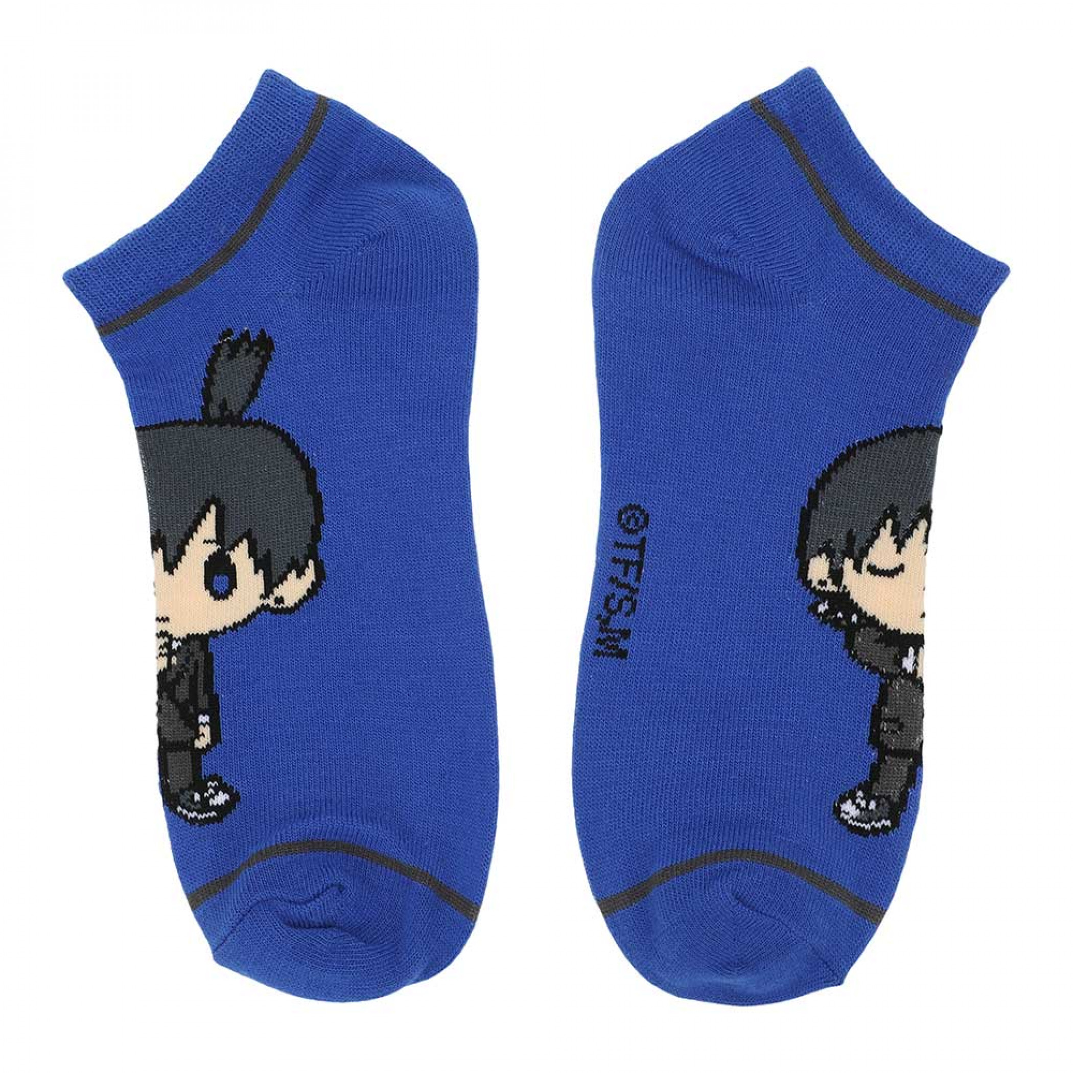 Chainsaw Man Chibi Characters 5-Pair Pack of Ankle Socks